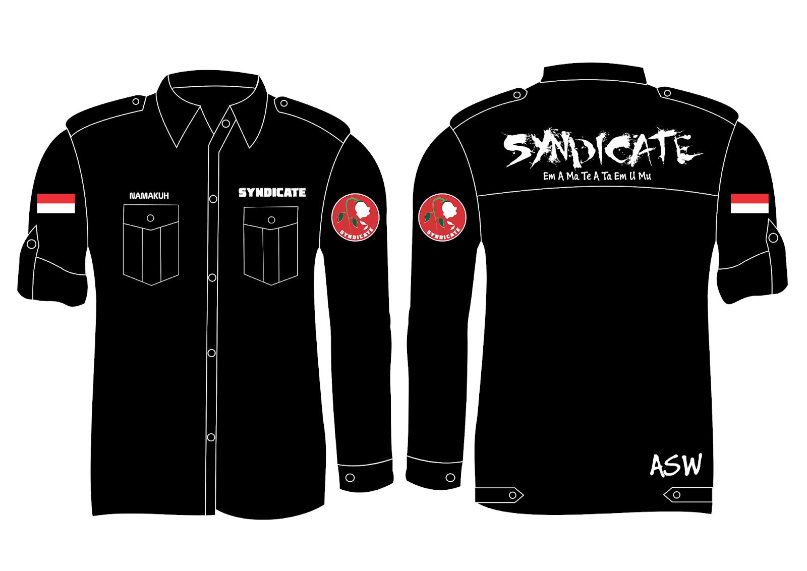 Contoh Gambar Desain Baju Lengan Panjang - IMAGESEE