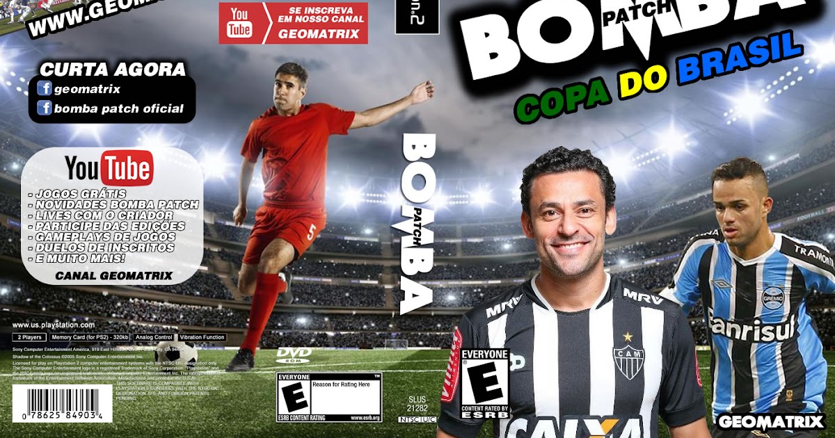 Museu dos Patches PS2: Bomba Patch Vilimar 2022 com Copa do Brasil (Julho)