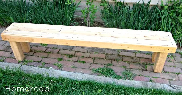 How to Build a Free Bench www.homeroad.net