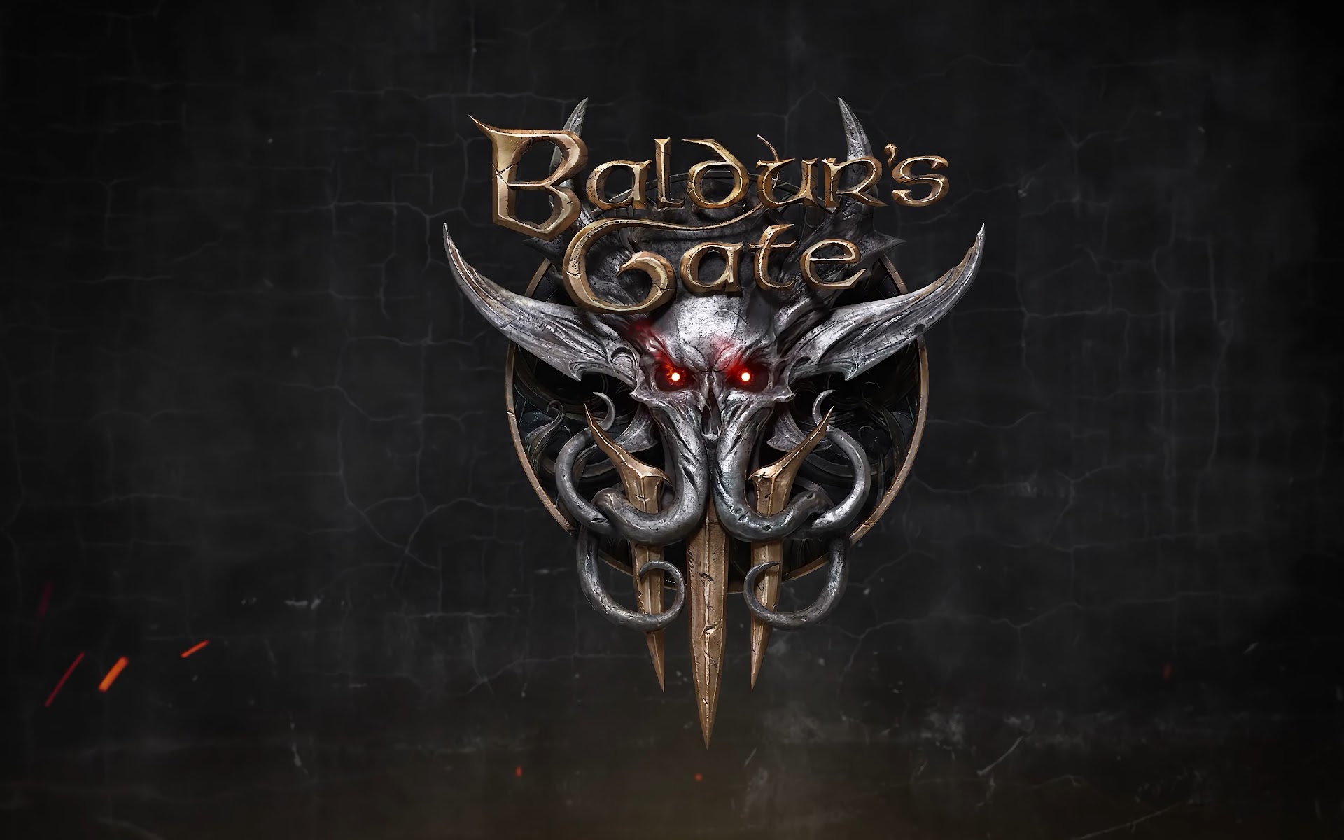 Baldurs Gate 3, Logo, 4K, #2 Wallpaper PC Desktop