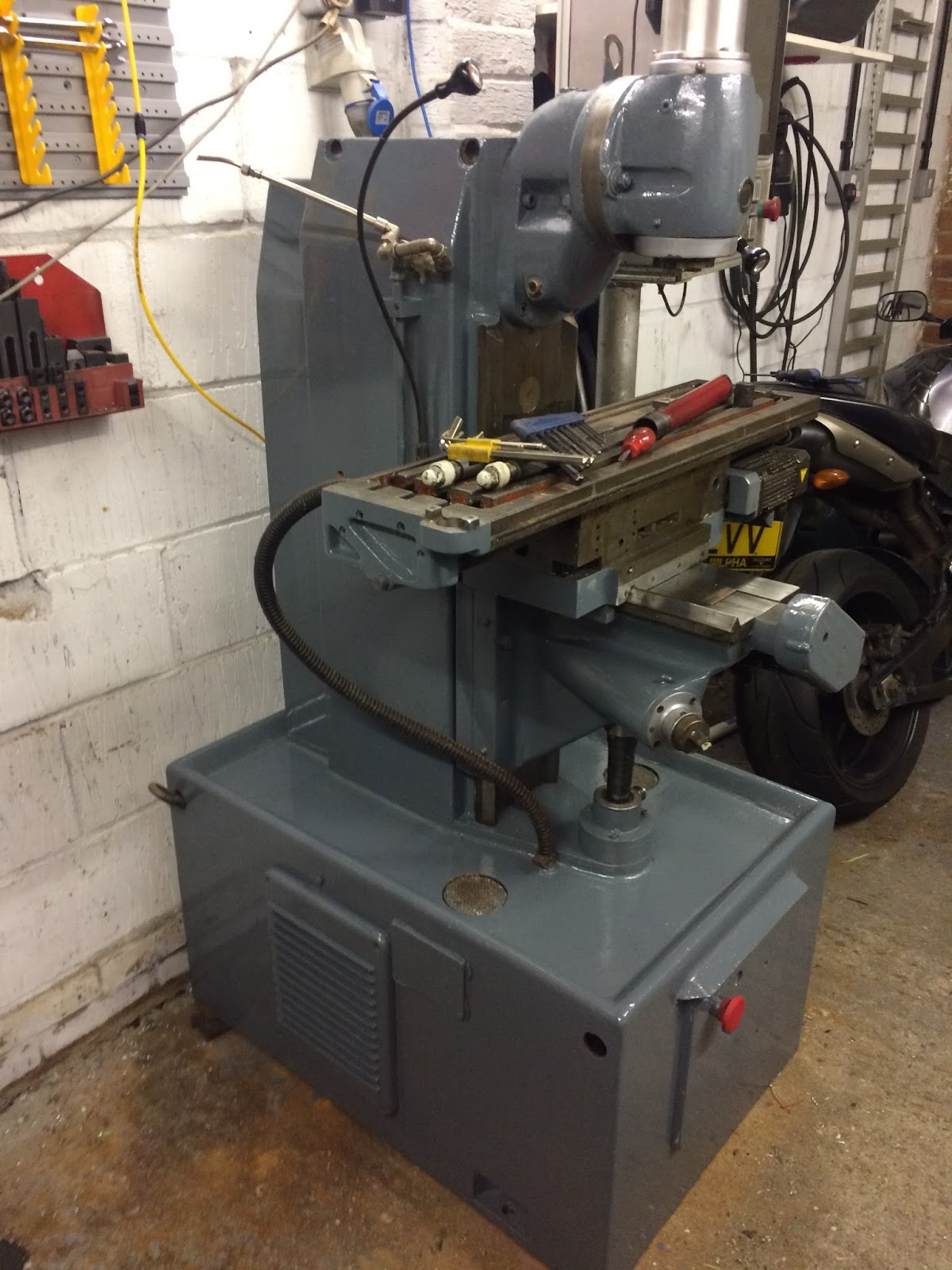 Bodgesoc Blogsoc Rebuilding the Harrison Milling Machine Vertical Head