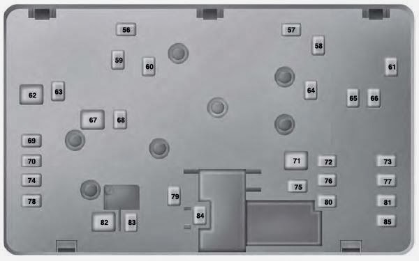 2010 Ford Fusion Radio Fuse Location