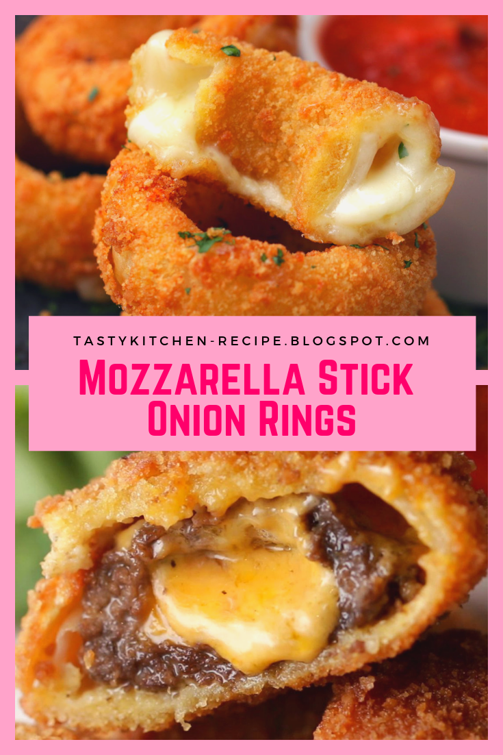 Mozzarella Stick Onion Rings Easy Recipes Today