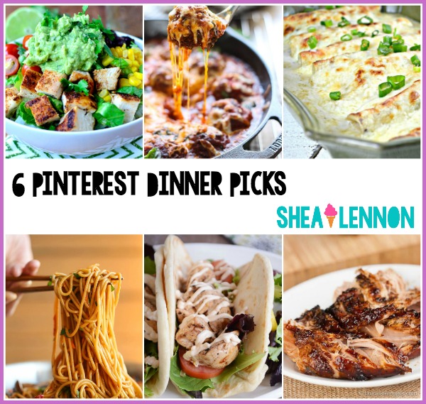 Need some dinner inspiration? Here are 6 tried and true recipes that are easy to make and family-friendly. | www.shealennon.com