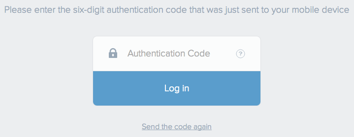 Enter this code below. Enter this code below