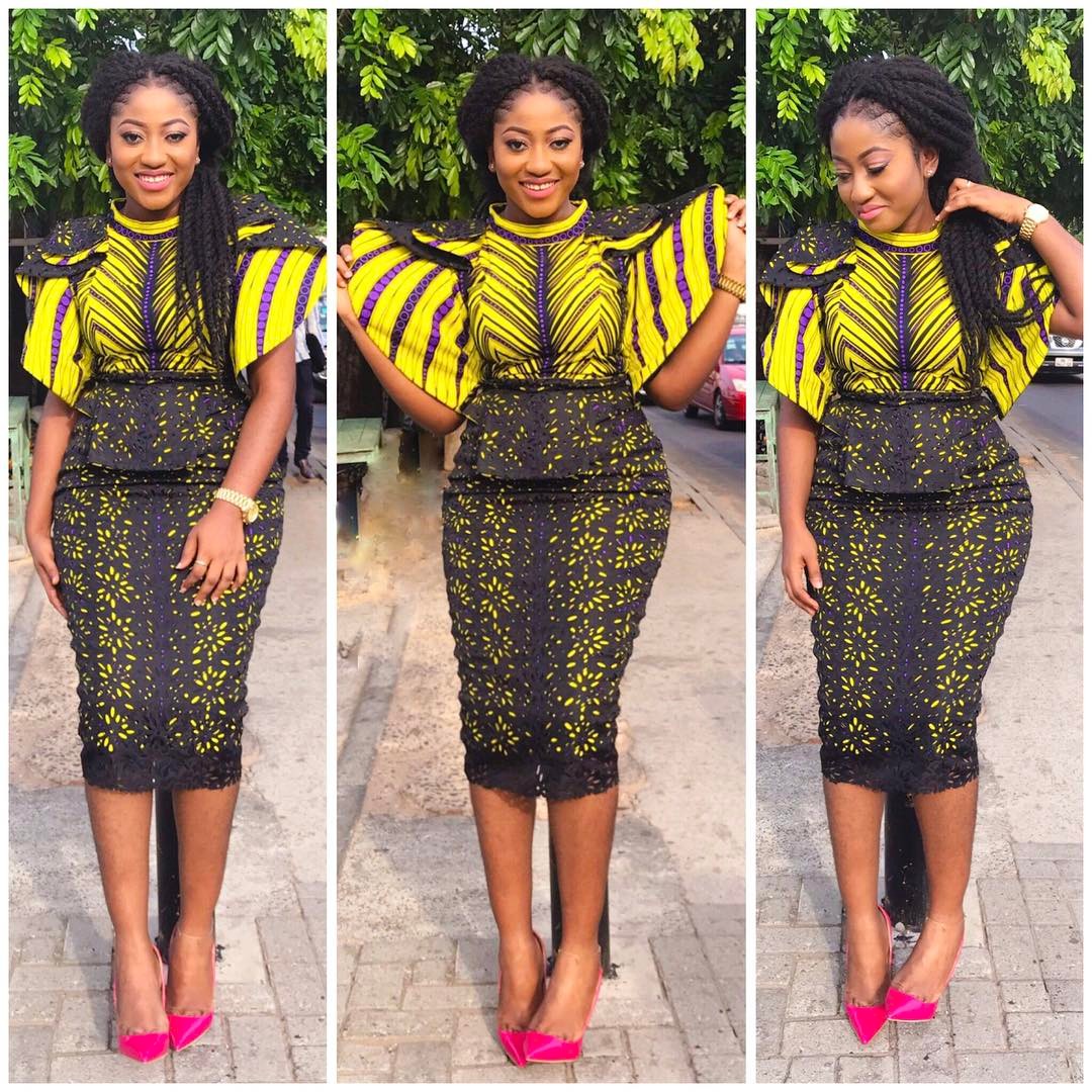 latest style on ankara