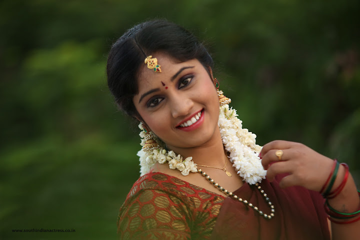 Telugu Actress Gagana in Half Saree Photos