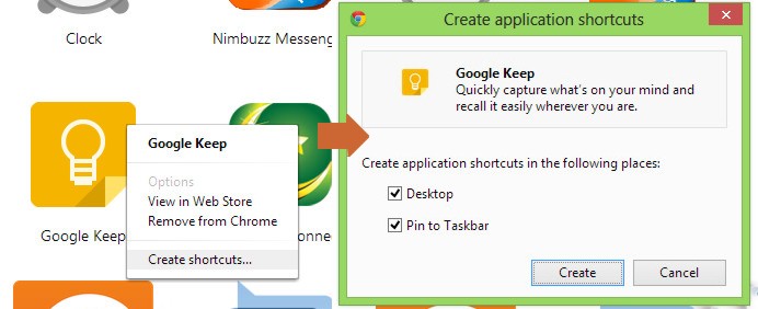 Aplikasi Google Keep untuk Browser Google Chrome