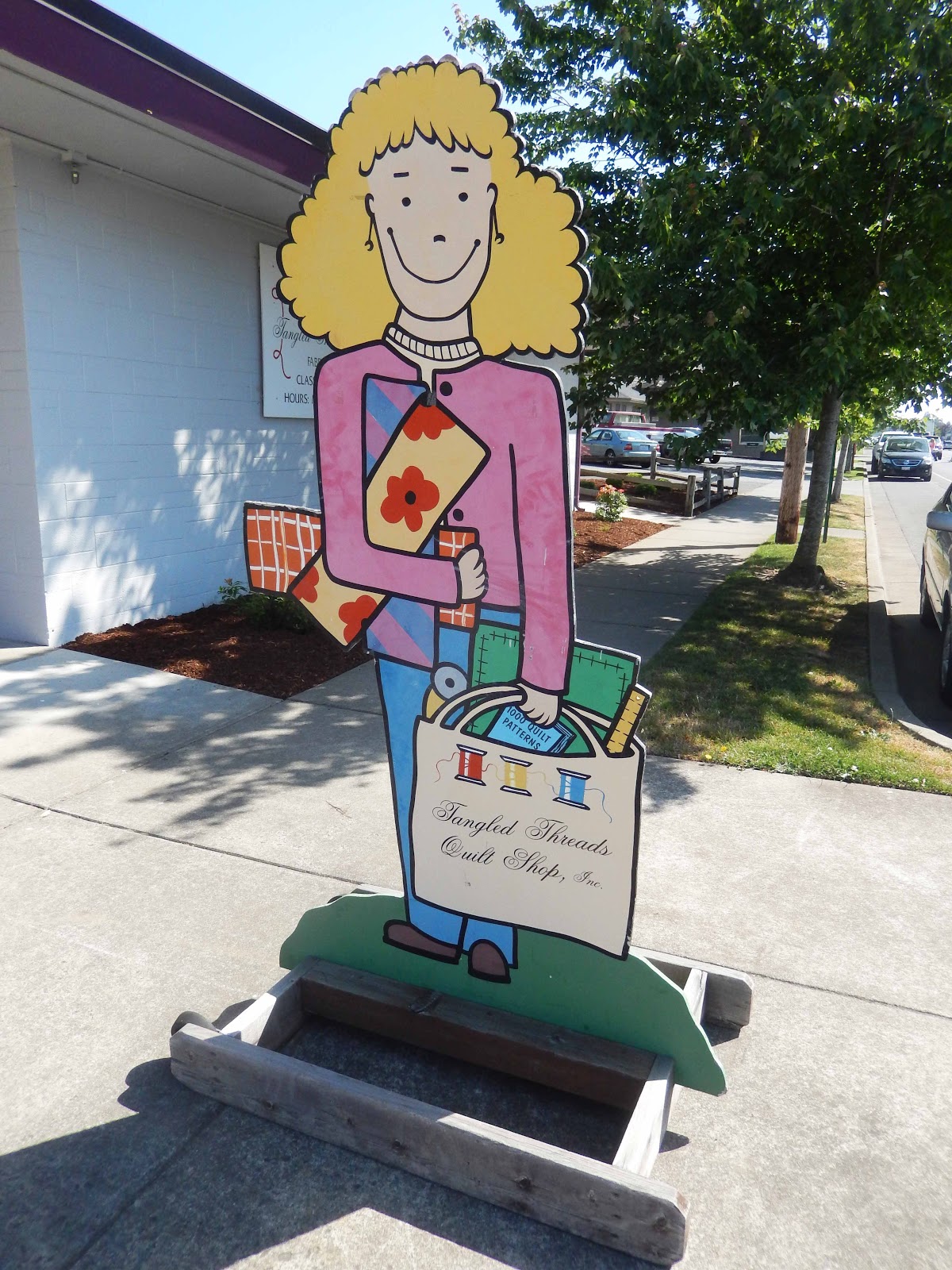 Cat Patches Quilt Shop Tangled Threads, Lynden, Washington