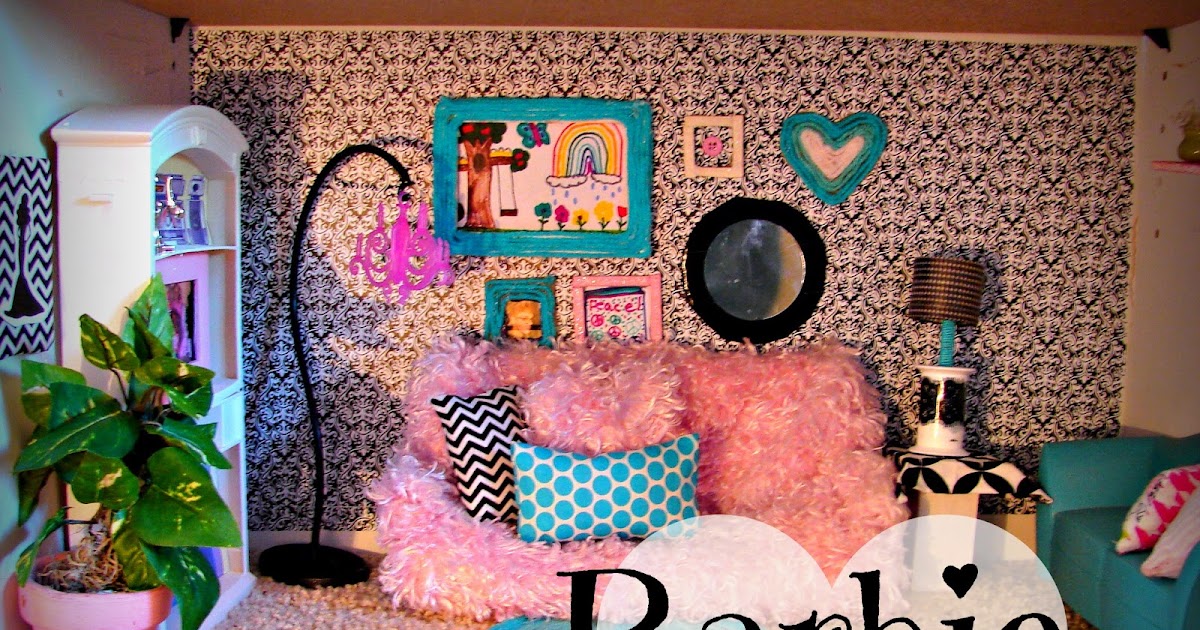 A girl and a glue gun: barbie rug and house decor