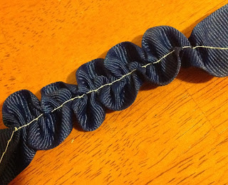 Teeny Tiny Fashions: Ruffled Ribbon Ric Rac Tutorial