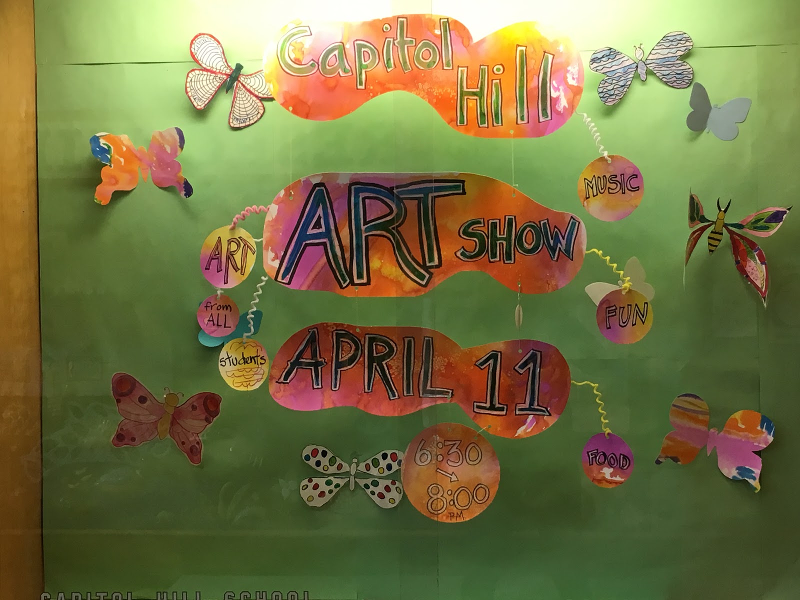 ART Capitol Hill Elementary Capitol Hill Art Show Capitol Hill Art
