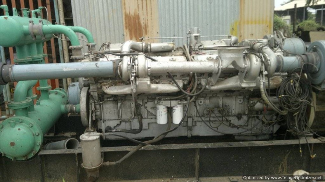 Marine Machinery and Marine Spare parts Detroit Diesel 1000 KVA Used