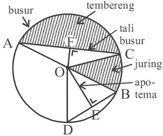 artikel Matematika: Mengenal Lingkaran dan unsur-unsurnya