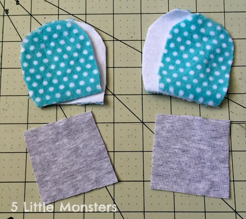 5 Little Monsters: No-Scratch Baby Mittens