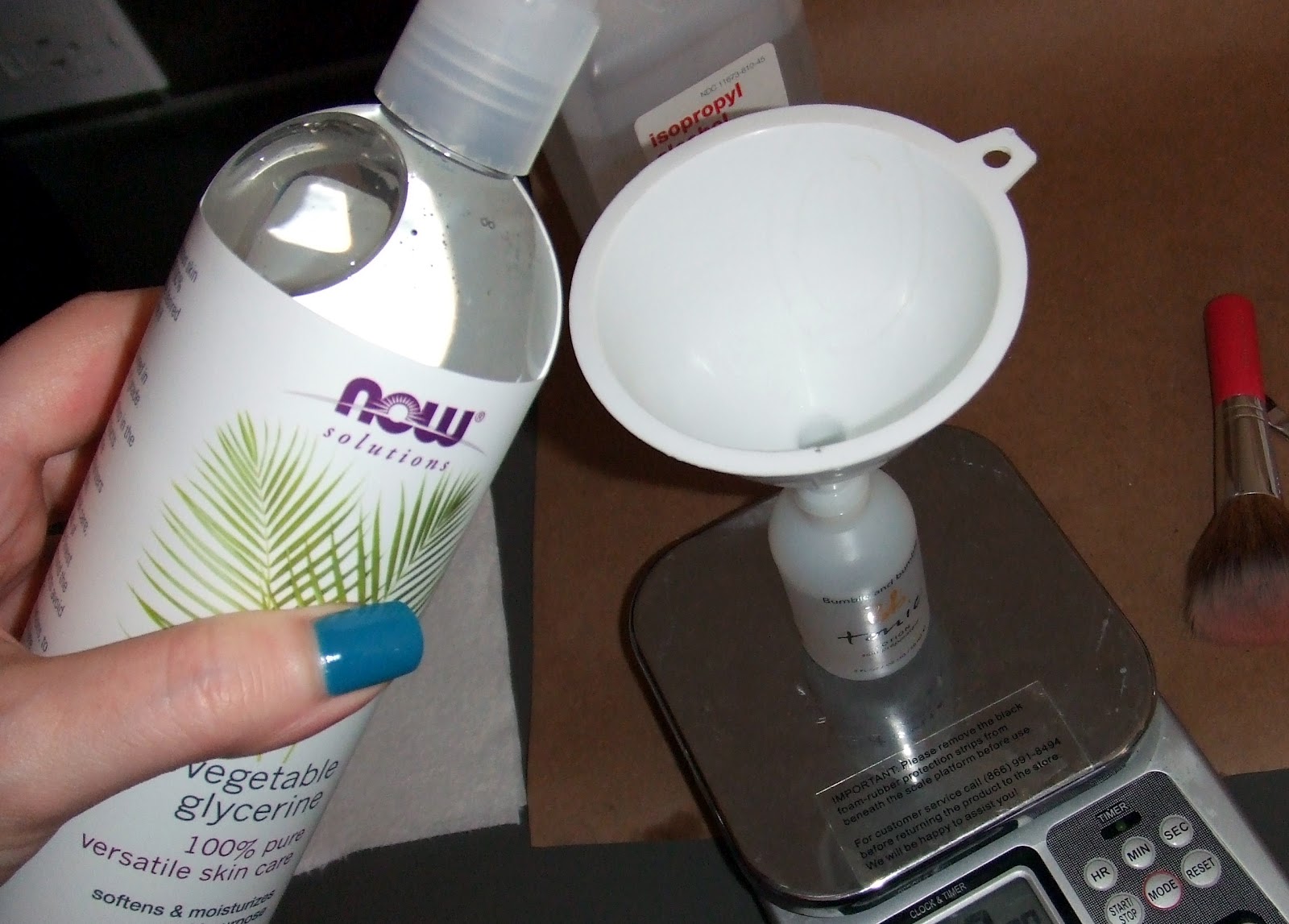 DIY Daily Brush Cleaner Pretty Girl Science