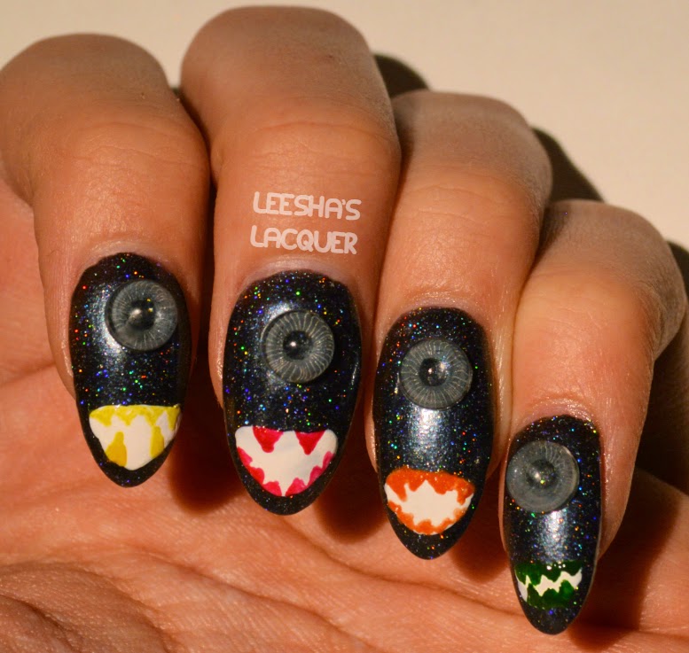 Leesha's Lacquer KkCenterhk Eyeballs! Eyeballs EVERYWHERE!
