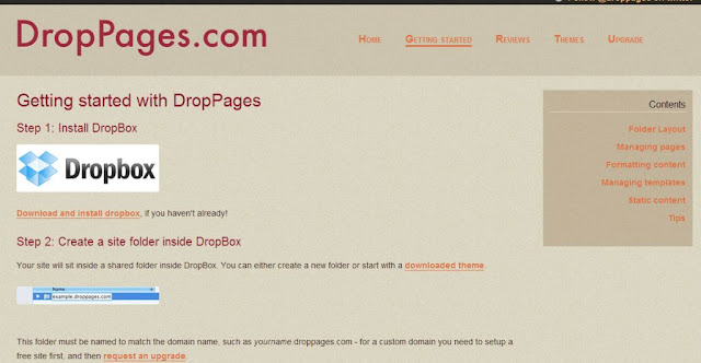 hosting at droppages