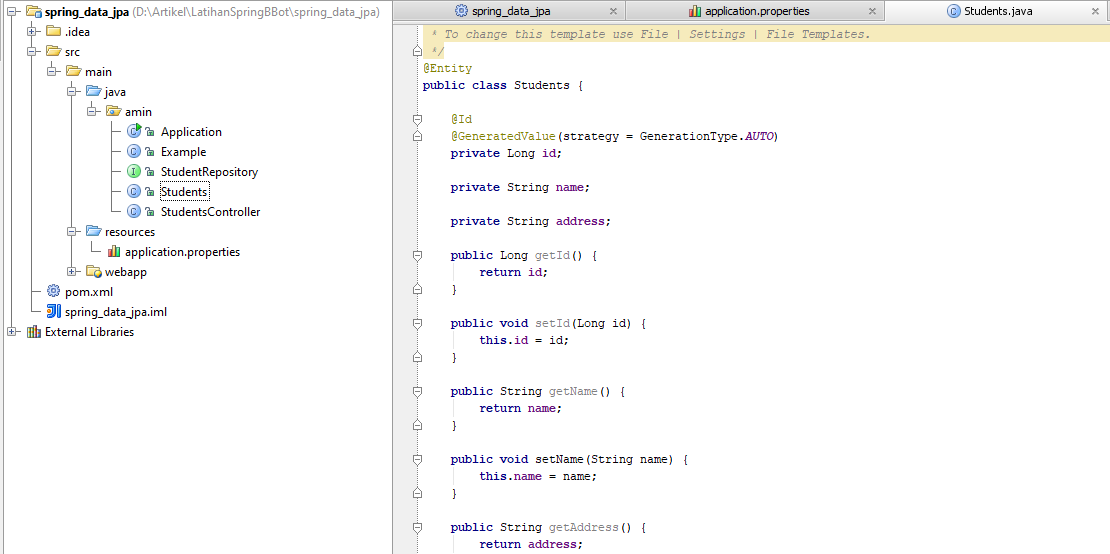 Spring jpa properties. Spring data jpa. формирование кода на ява. @generatedvalue strategy java. access denied intellij.