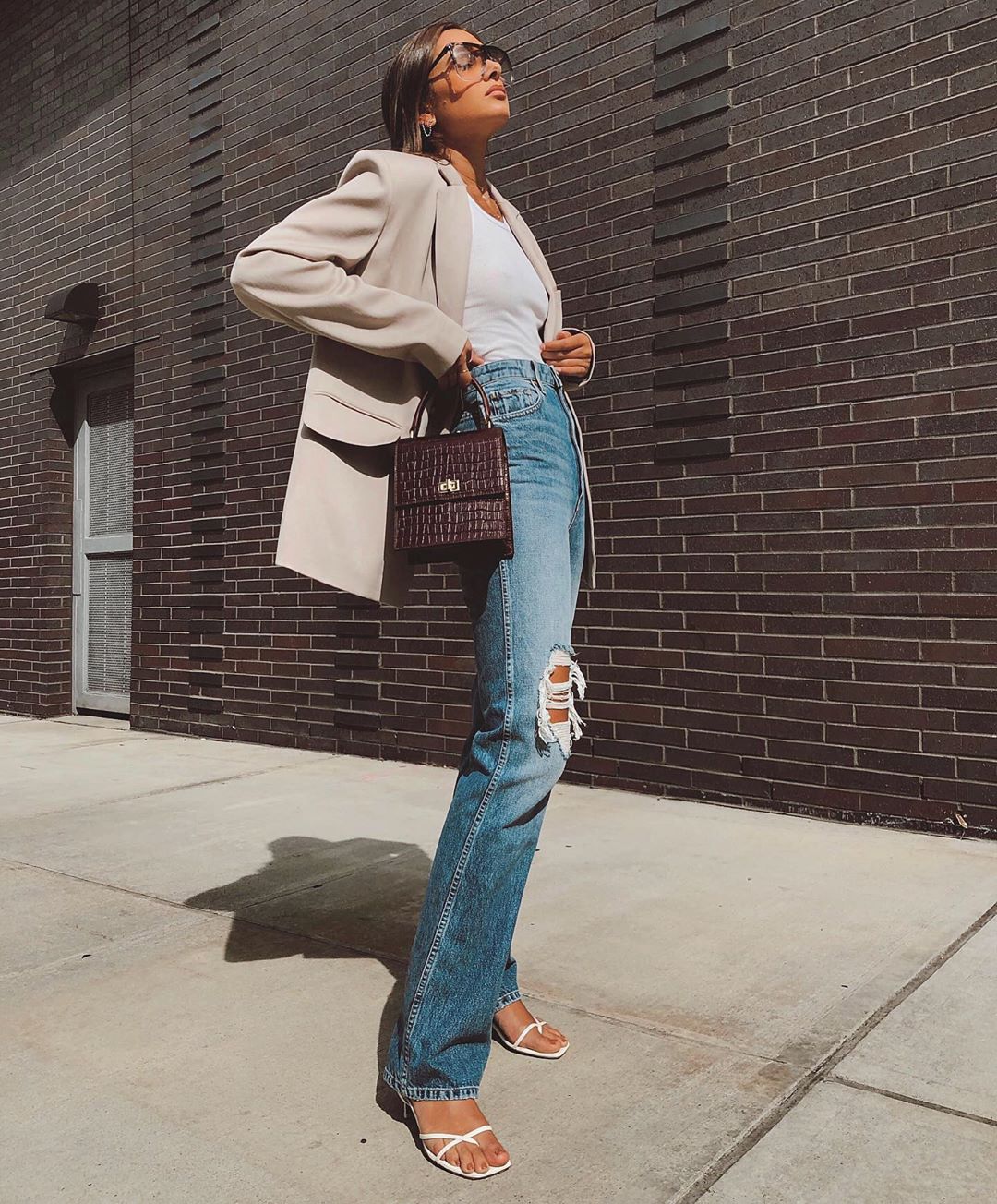 We Love This Stylish Work-From-Home Instagram Outfit