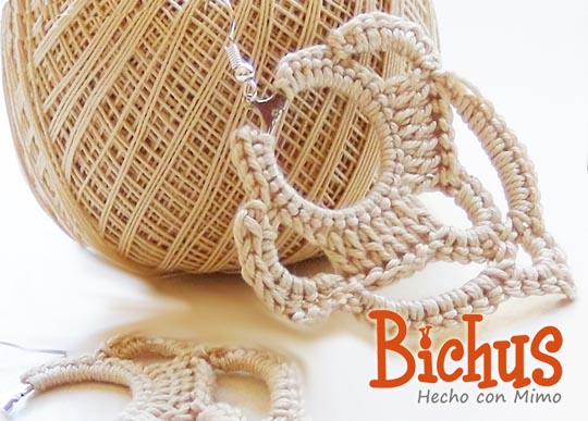 Amigurumis: Pendientes de Crochet - paso a paso