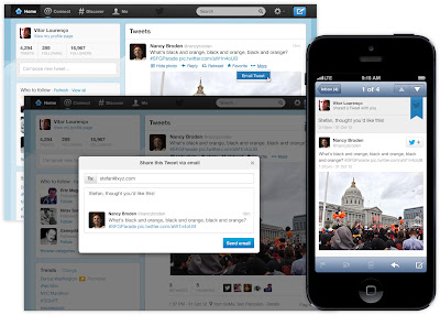 email tweet screenshot8 Twitter, mejoras en búsquedas y fórmulas para compartir 