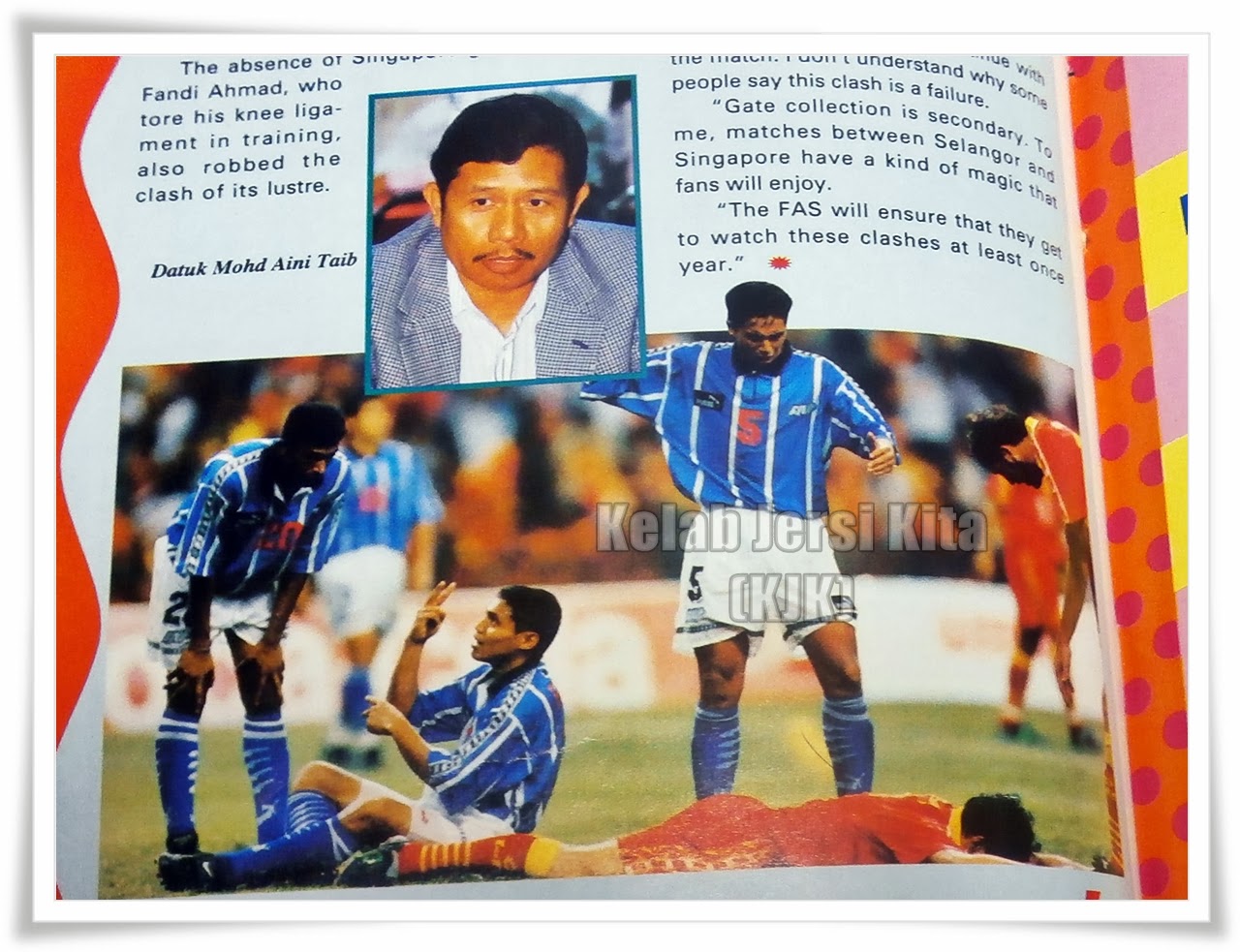 .chedinsphere.: Piala Tan Sri Muhammad Taib, 1996: Selangor lawan ...