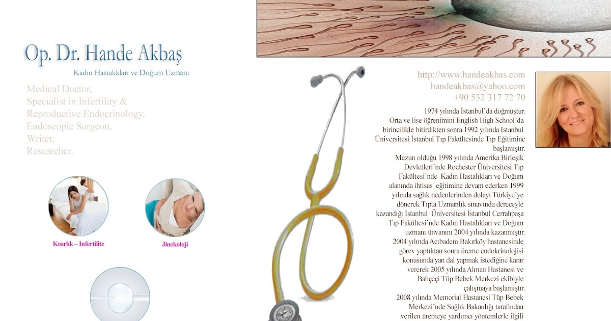 Op. Dr. Hande Akbaş Op. Dr. Hande Akbaş // Kadın