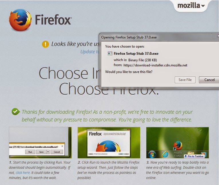 download foxfire for windows xp