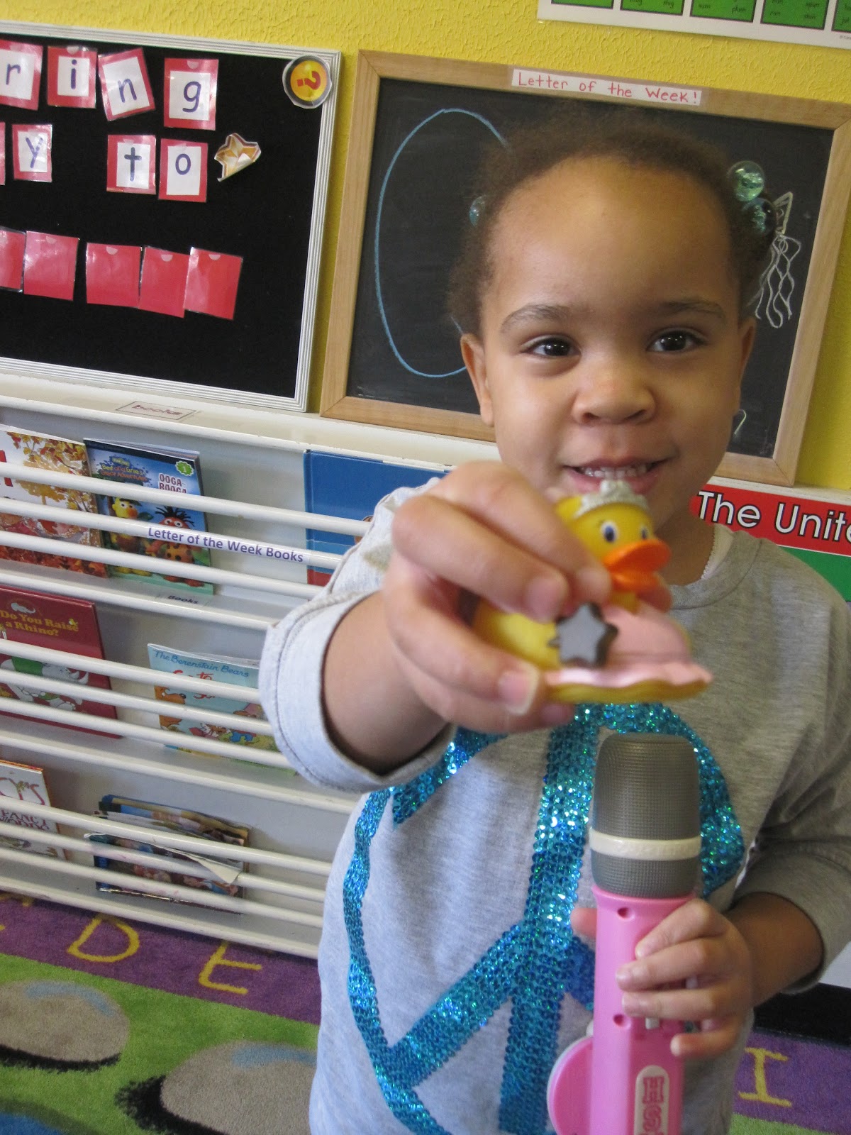 Noble Day Care s Learning Lions Letter Q Show Tell 