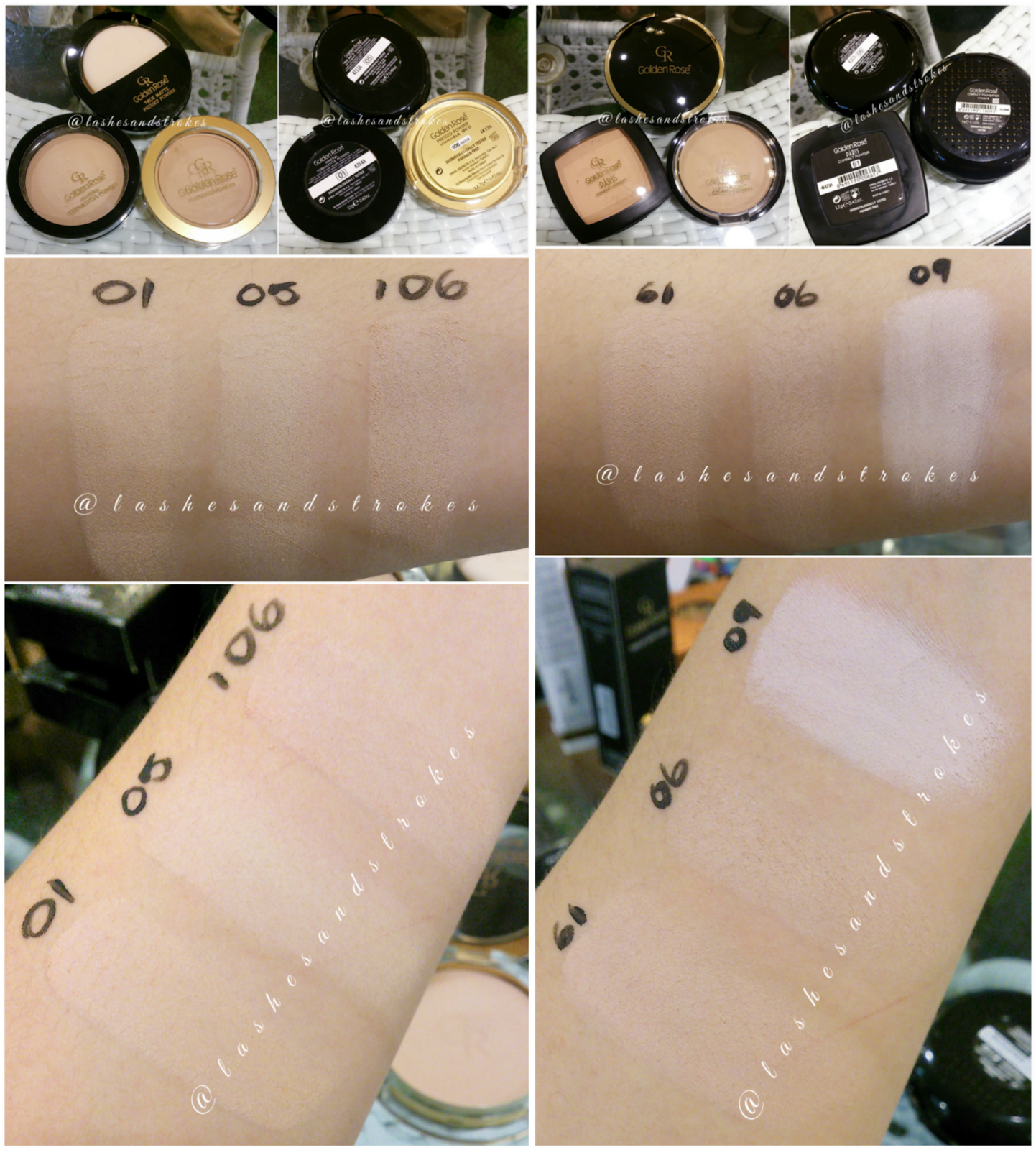 golden rose mineral foundation