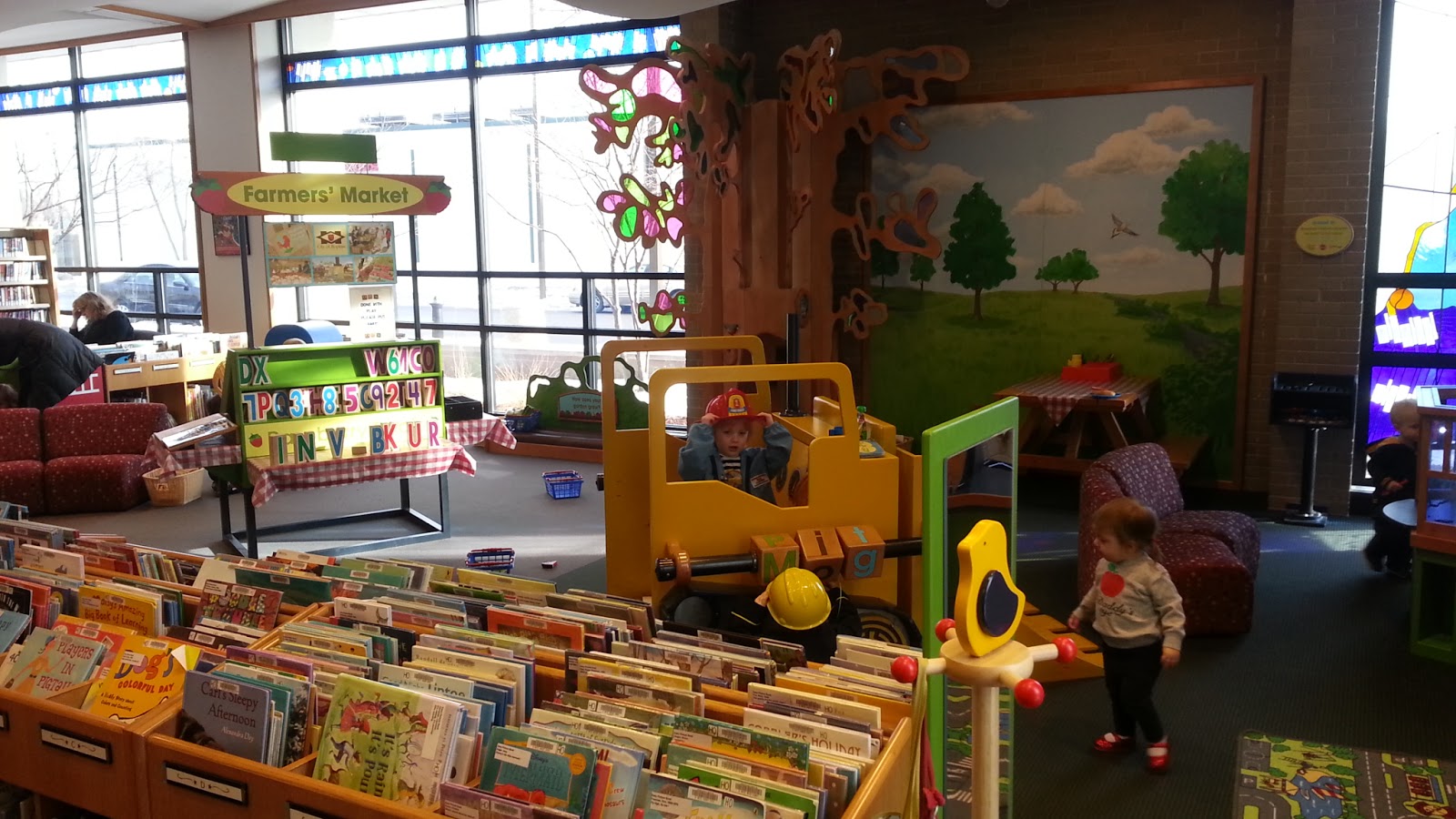 MINNESOTA BABY Hopkins public library children's area.