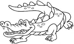 Angry Crocodile Coloring Pages Angry Crocodile Coloring Pages