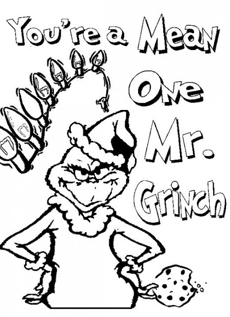 The Grinch Who Stole Christmas coloring pages coloring.filminspector.com