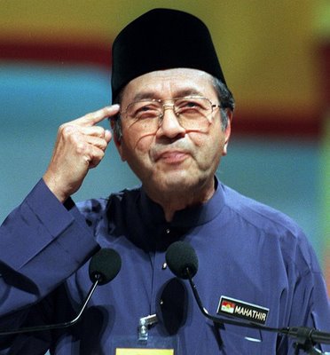 Mahathir Mohamad-Prime Minister of Malaysia four ...