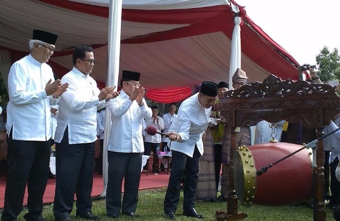 Ikrar Kebangsaan Rohis Nasional Gemakan Islam Damai di Perkemahan Rohis Nasional 2016
