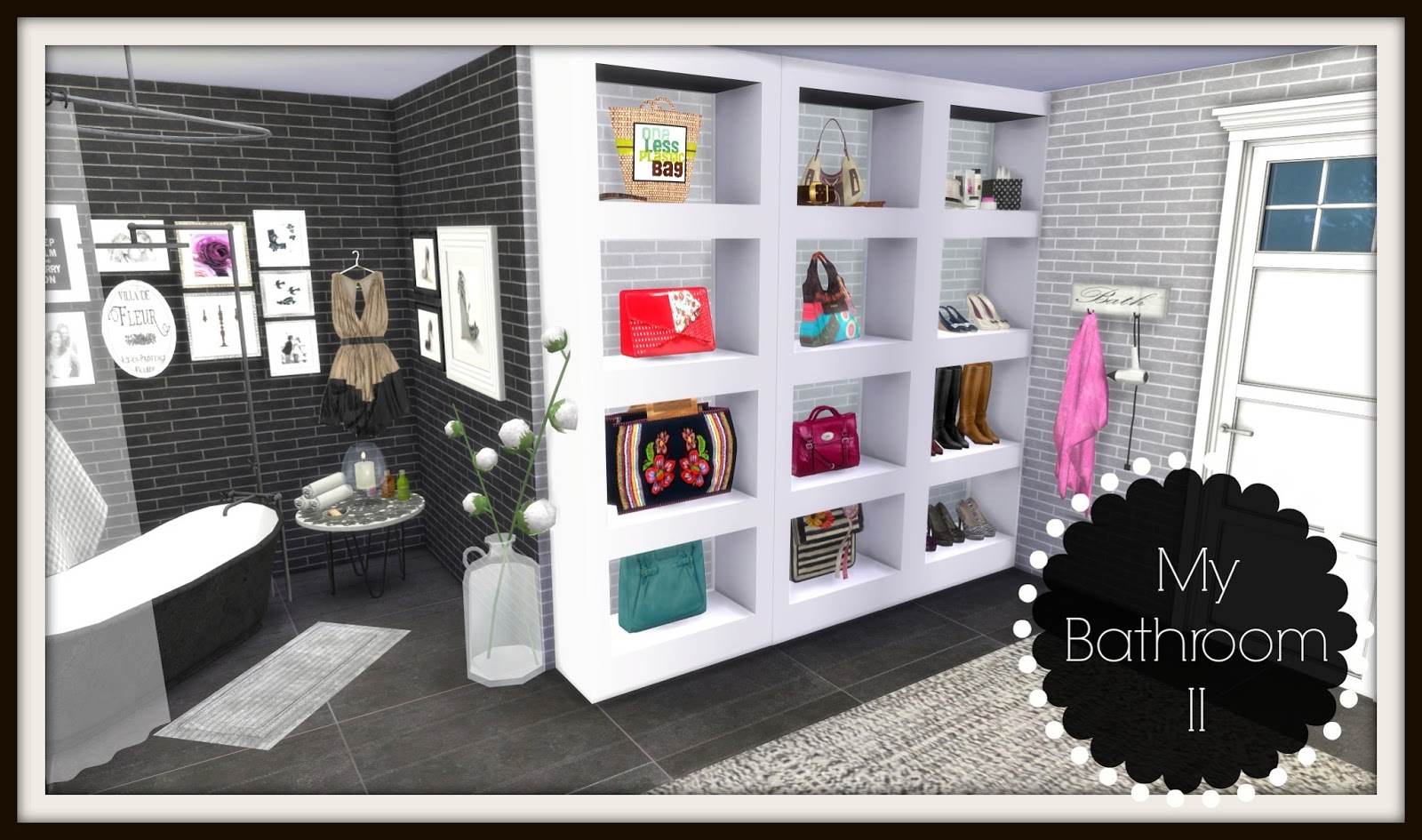 Sims 4 - Bathroom II - Dinha