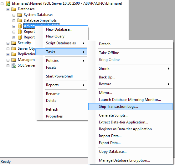 SQL Server DBA: Failover and Failback in Logshipping (MSSQL Server 2008 R2)