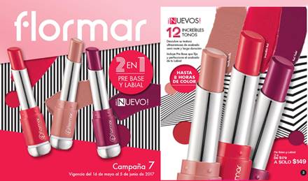 Flormar catalogo campaña 7 2017 para Mexico Flormar catalogo campaña 7 2017