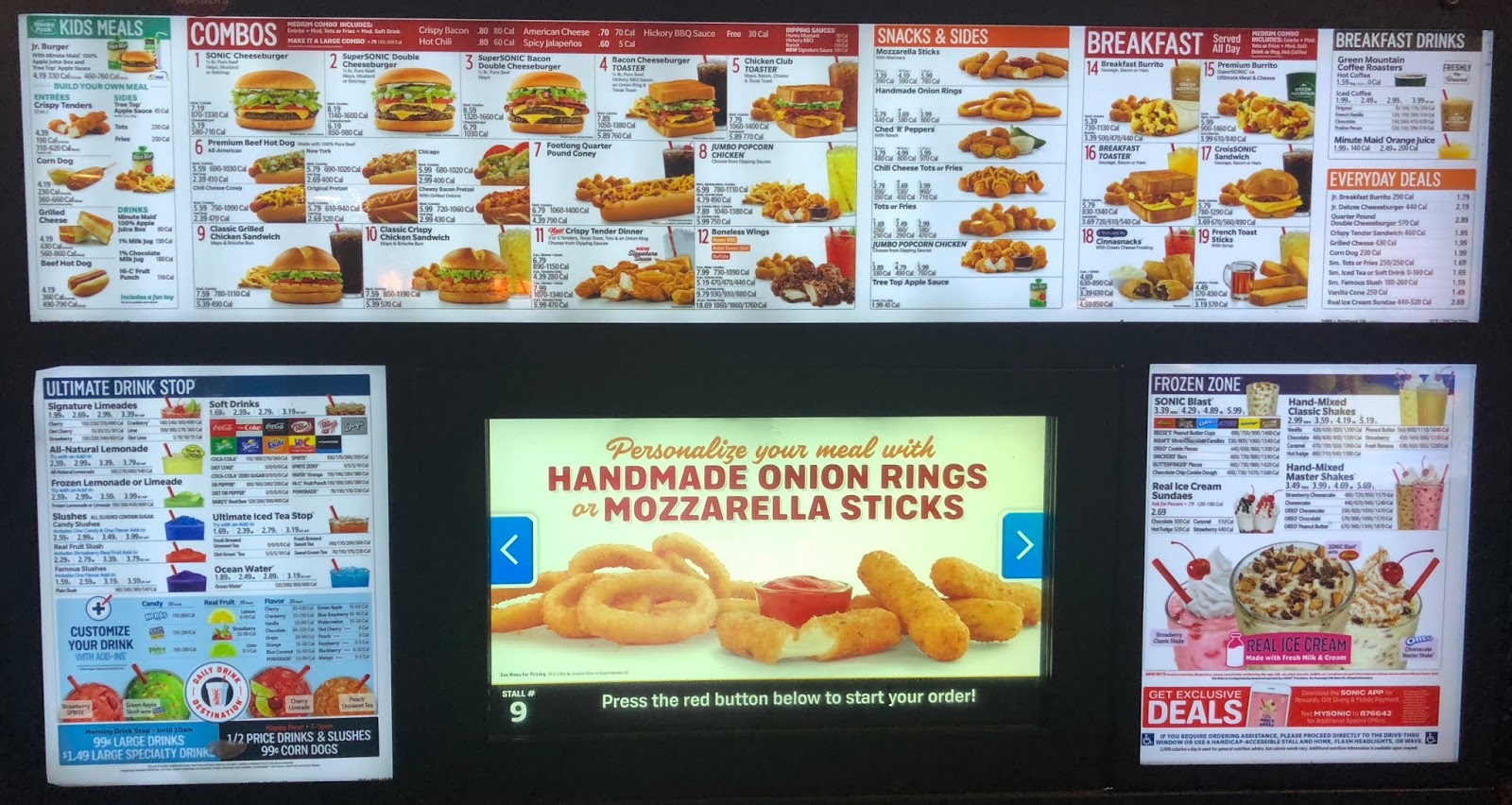 GREAT EATS HAWAII SONIC BURGER SOMEWHERE IN OREGON