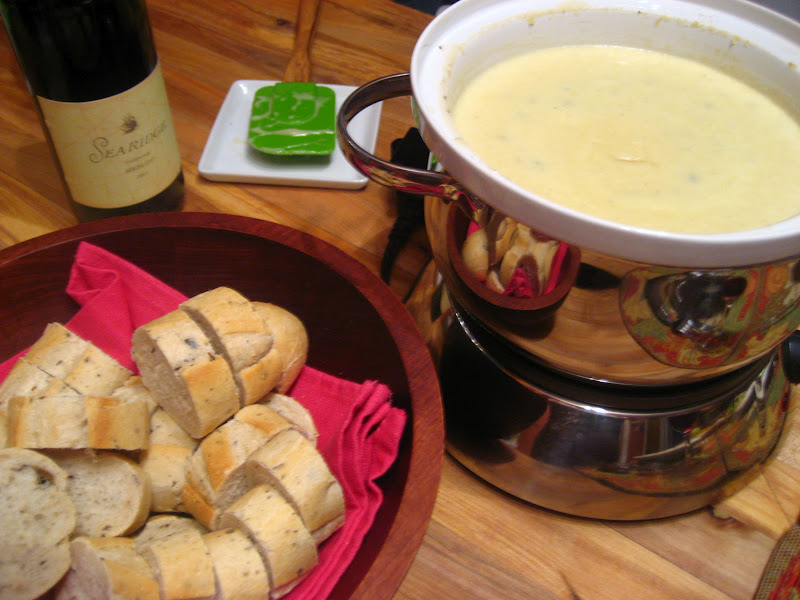 Marie est dans son assiette! Fondue aux trois fromages de l'Action de