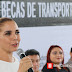 Mara Lezama aumentará las becas de transporte en Benito Juárez