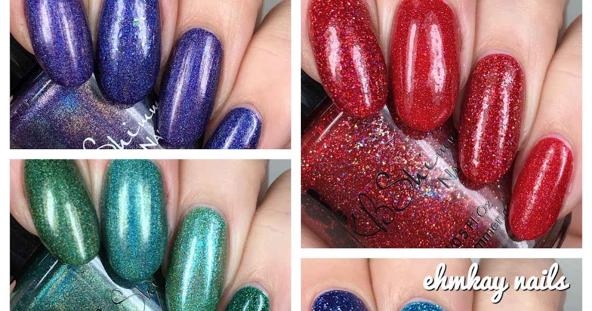 KBShimmer Deck The Claws Red Holographic Glitter Nail Polish