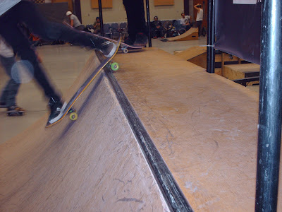 indoor skatepark, skateboarding, wooden ramps