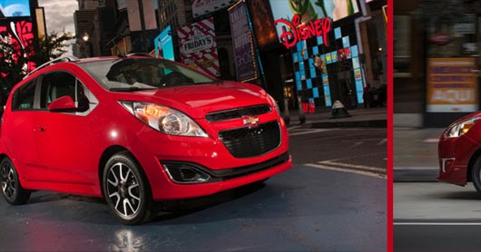 Chevrolet Spark Vs. Mitsubishi Mirage Chevrolet Spark Vs. Mitsubishi Mirage