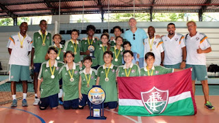 Fluminense Campeão do Torneio Início Mirim Masculino de Voleibol de 2016