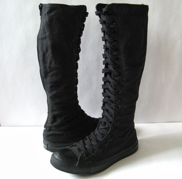 long knee high converse amazon