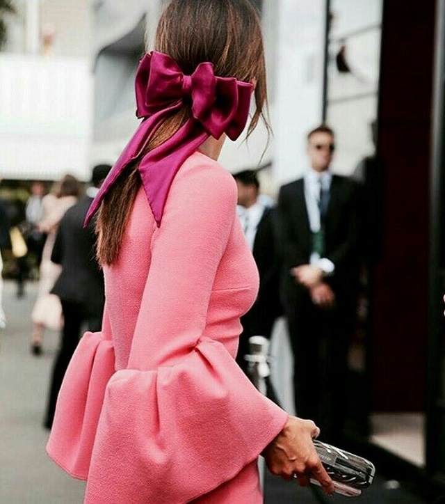 vestido invitada boda perfecta look lazo bow dress wedding