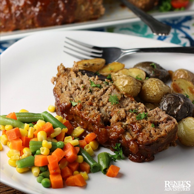 Best BBQ Meatloaf | Renee's Kitchen Adventures