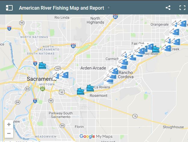American River Fishing Map 2022 American River Salmon Steelhead Shad Striper Fishing Report Mapsl  Hunting Clubs Public Lands: 2022 American River Steelhead Fishing Report,  Maps, Local Hunting Clubs And Public Lands